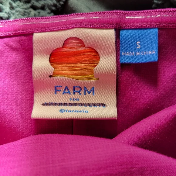 FARM Rio Bright Magenta Dress with Strapps/Strappless Size S - Picture 5 of 9